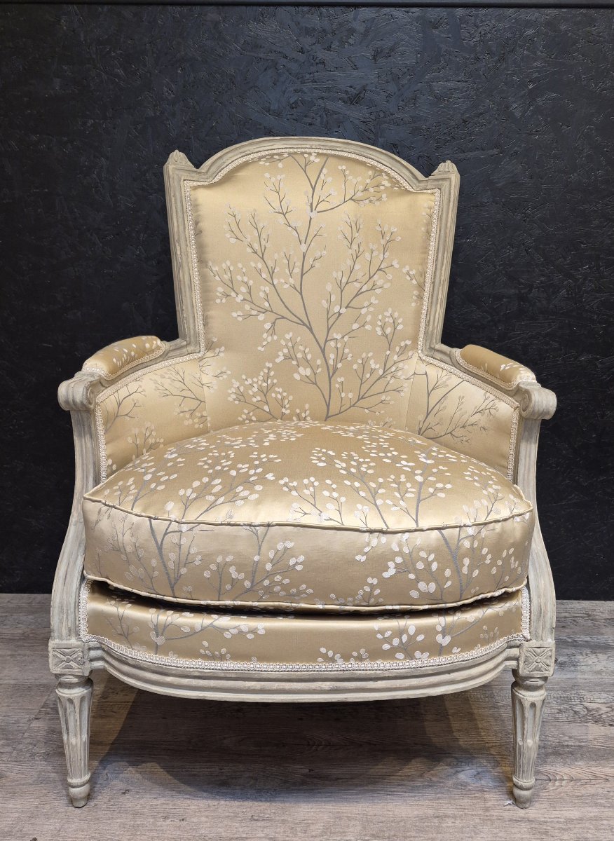 Antique Louis XVI-style Bergère 