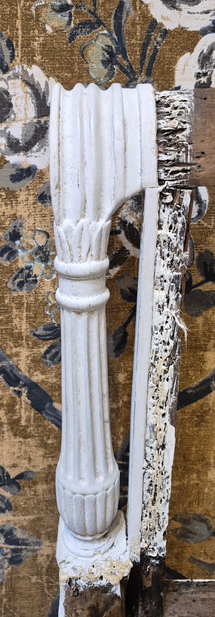 Canapé d'époque Louis XVI -photo-4
