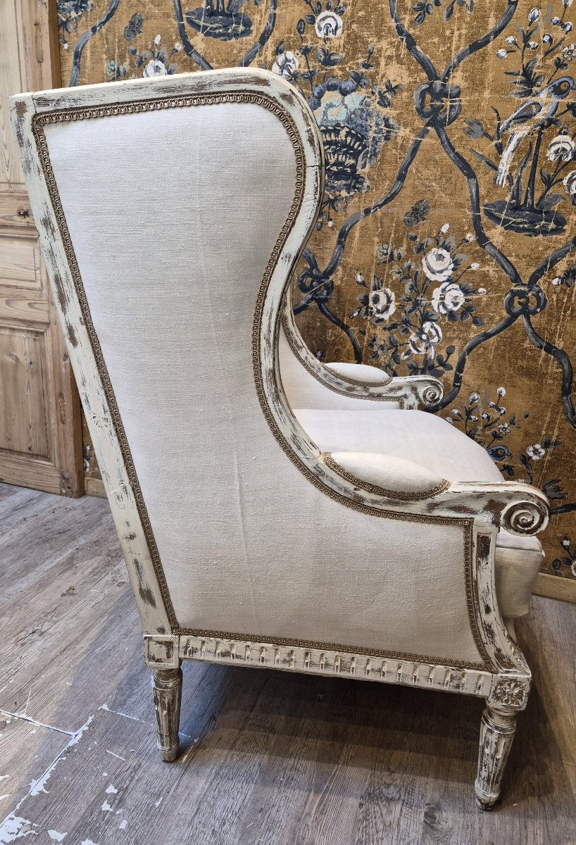 Bergere d'époque Louis XVI -photo-3
