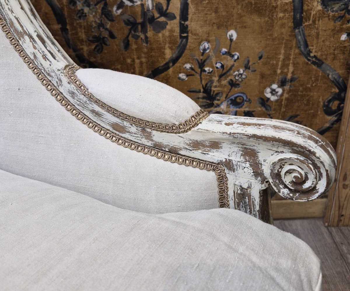Bergere d'époque Louis XVI -photo-4