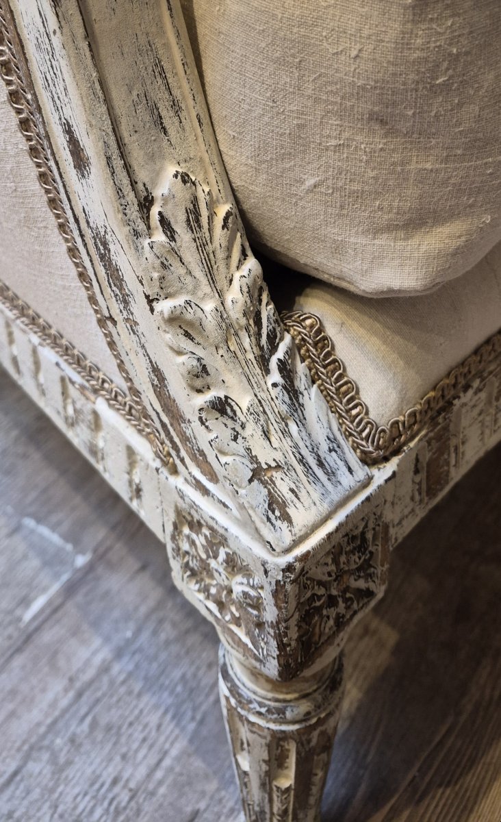 Bergere d'époque Louis XVI -photo-5