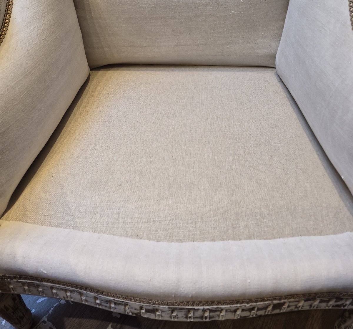 Bergere d'époque Louis XVI -photo-6