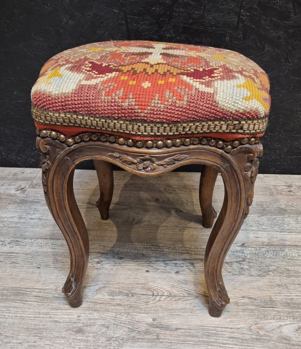 Tabouret de style Louis XV -photo-4