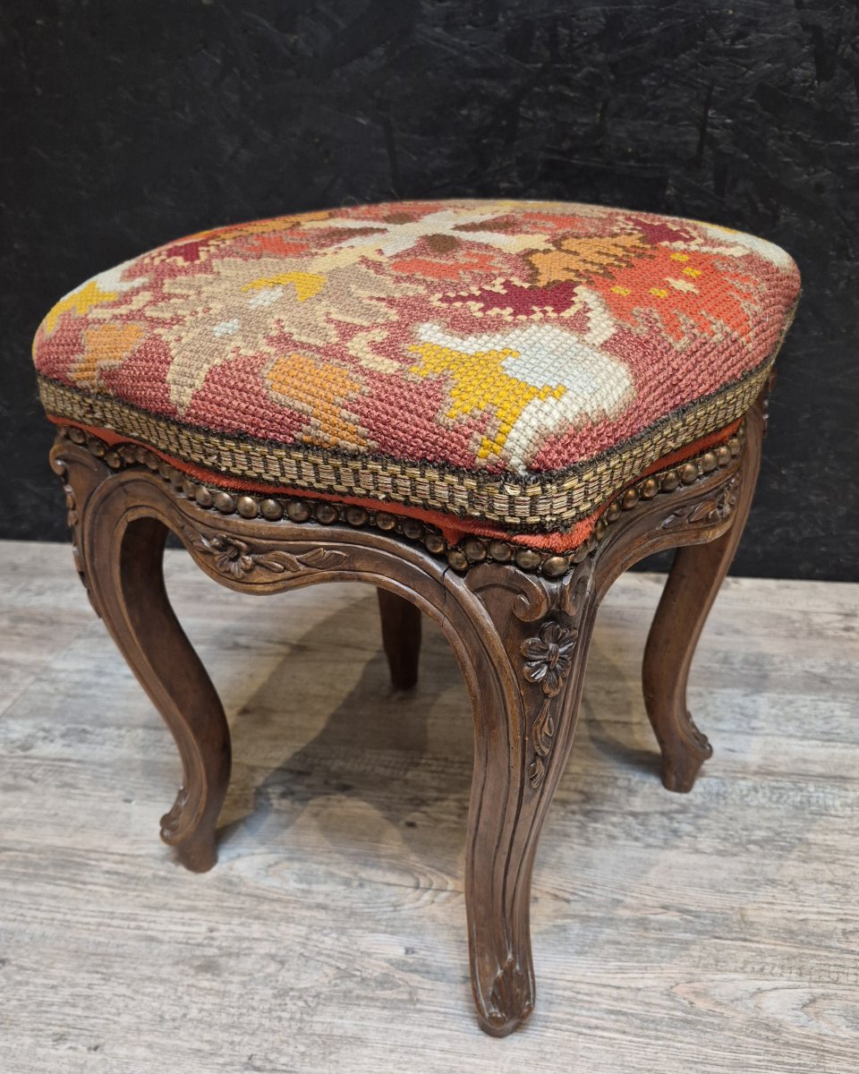 Tabouret de style Louis XV -photo-3
