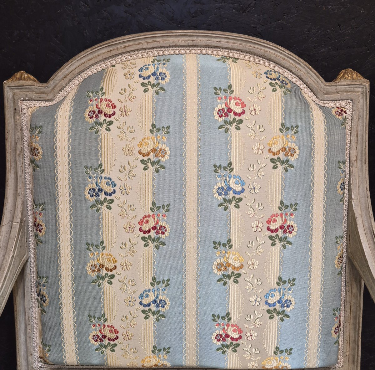 Fauteuil d'époque Louis XVI estampillé de Georges Jacob -photo-6
