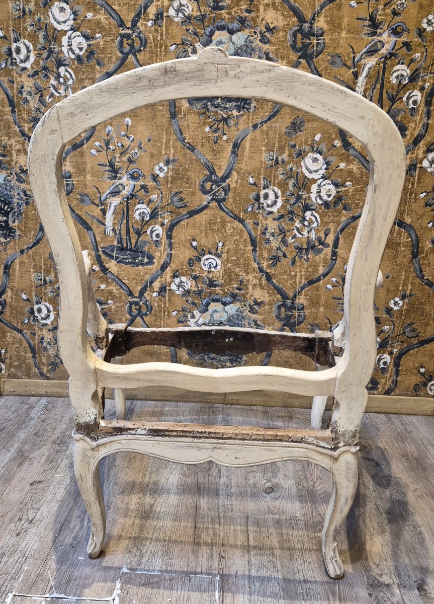 Pair Of Louis XV-era Armchairs -photo-4