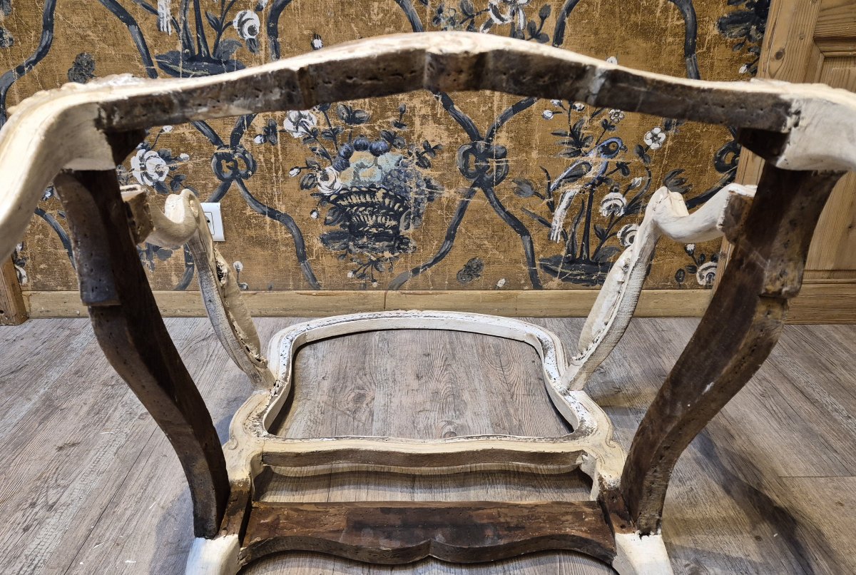 Pair Of Louis XV-era Armchairs -photo-8
