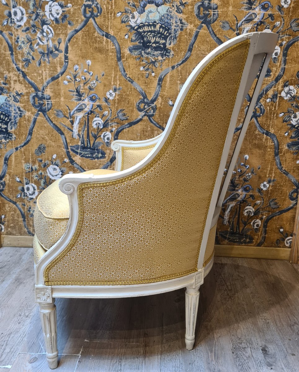Bergere d'époque Louis XVI -photo-3