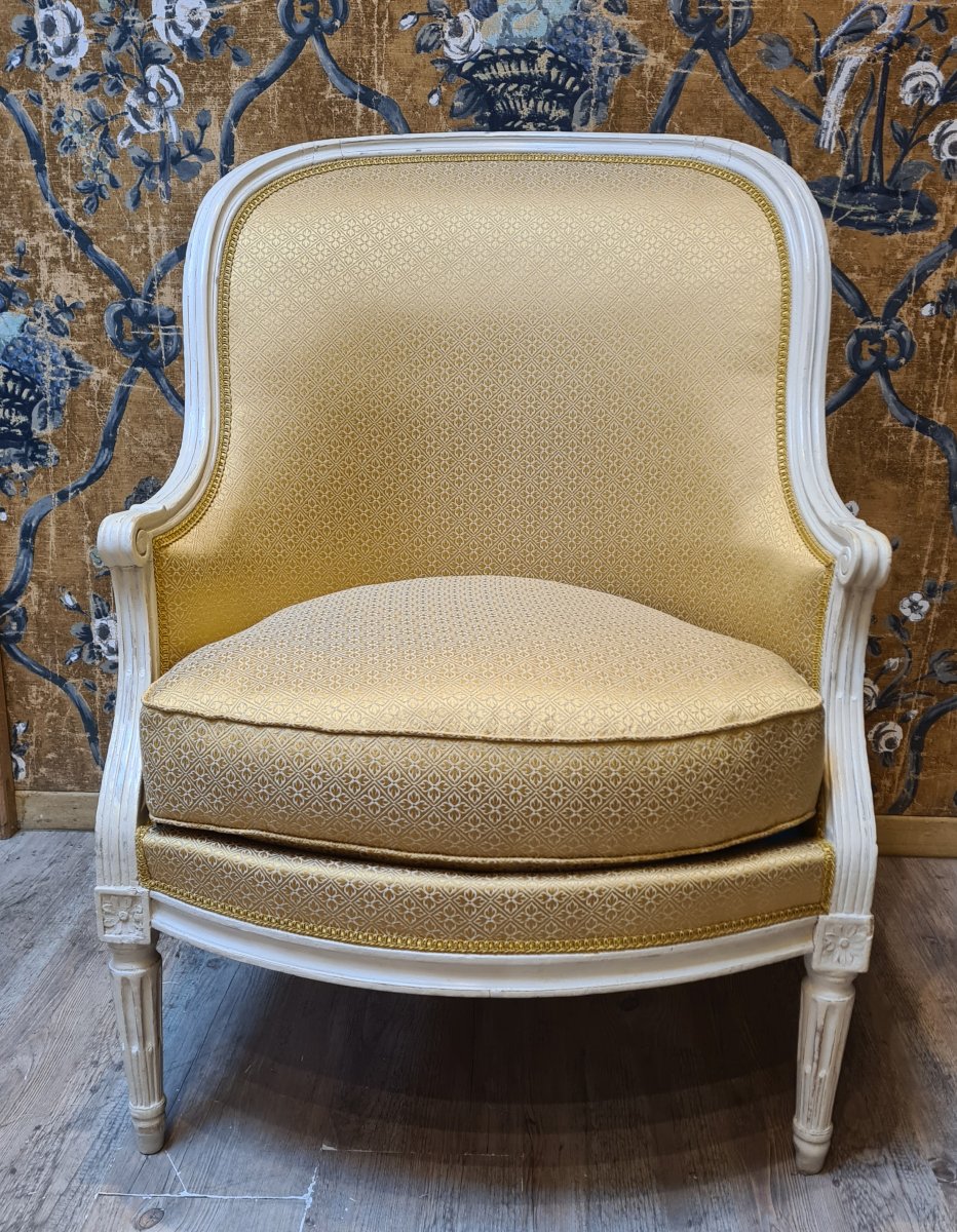 Bergere d'époque Louis XVI -photo-4