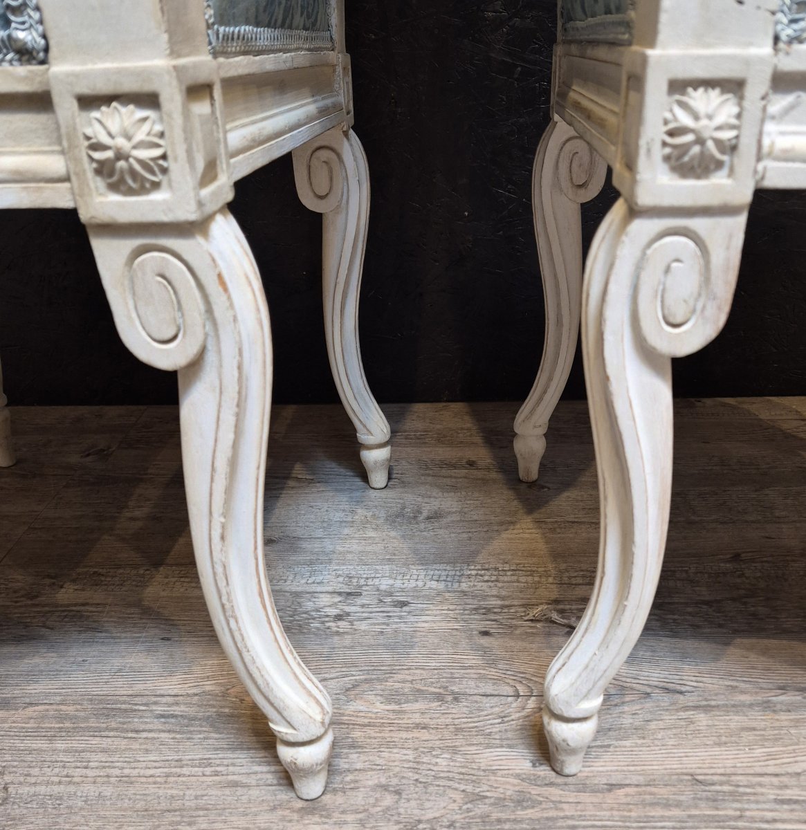Paire de chaises de style transition -photo-2