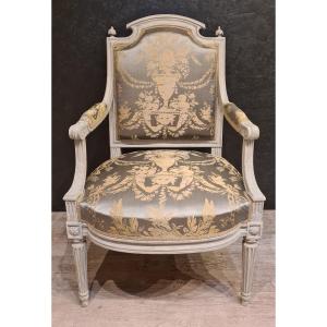 Denis Jullienne Louis XVI Period Armchair 