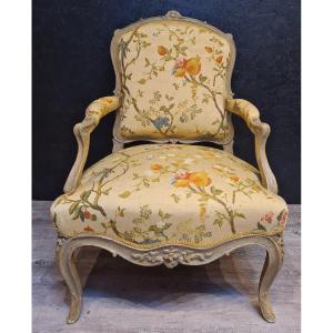 Louis XV Period Queen's Armchair 