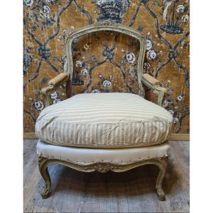 Louis XV Period Shepherdess Stamped Gourdin