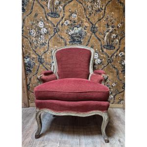 Bergère de style Louis XV