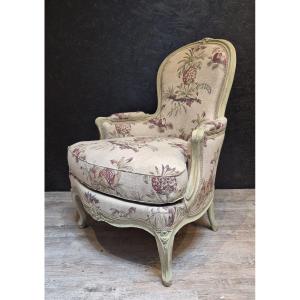 Antique Louis XV-style Armchair Stamped 
