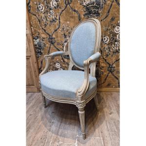 Fauteuil d'époque transition