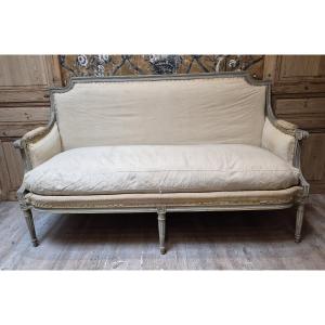 Canapé d'époque Louis XVI 