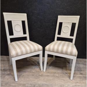 Paire de chaises d'époque empire