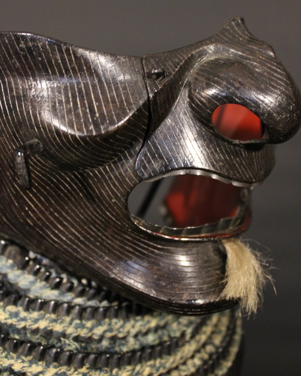 Samurai Menpo Mask - Iwai-photo-3