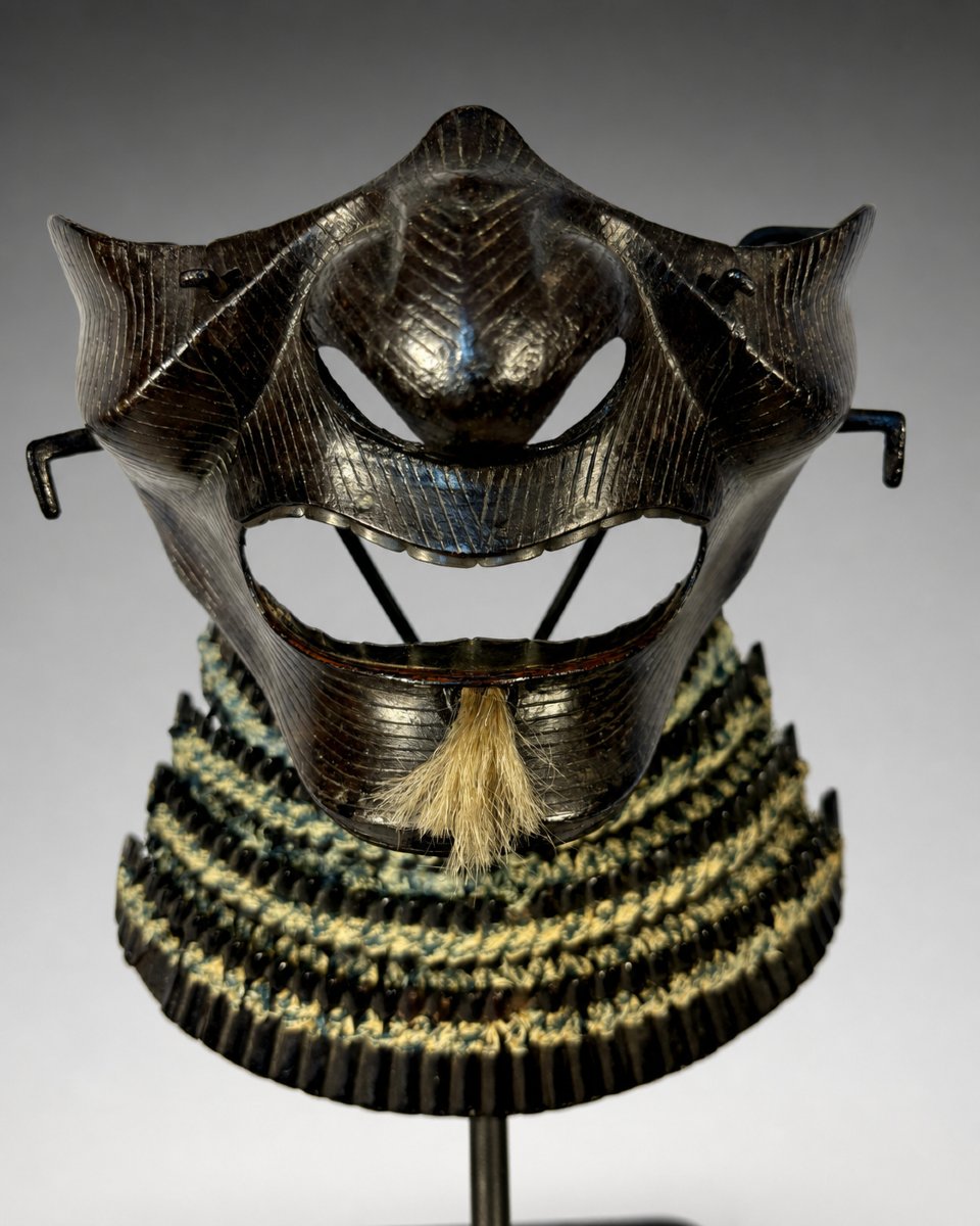 Samurai Menpo Mask - Iwai-photo-2