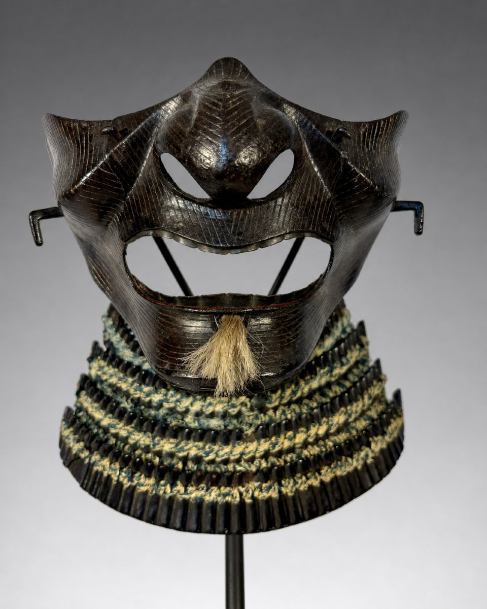 Samurai Menpo Mask - Iwai-photo-3