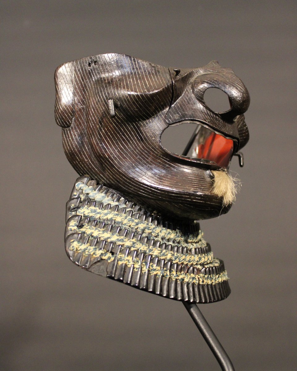 Samurai Menpo Mask - Iwai-photo-1