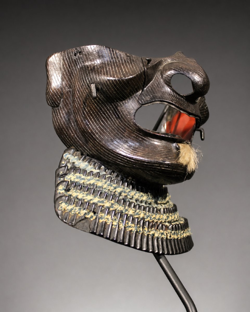 Samurai Menpo Mask - Iwai-photo-1