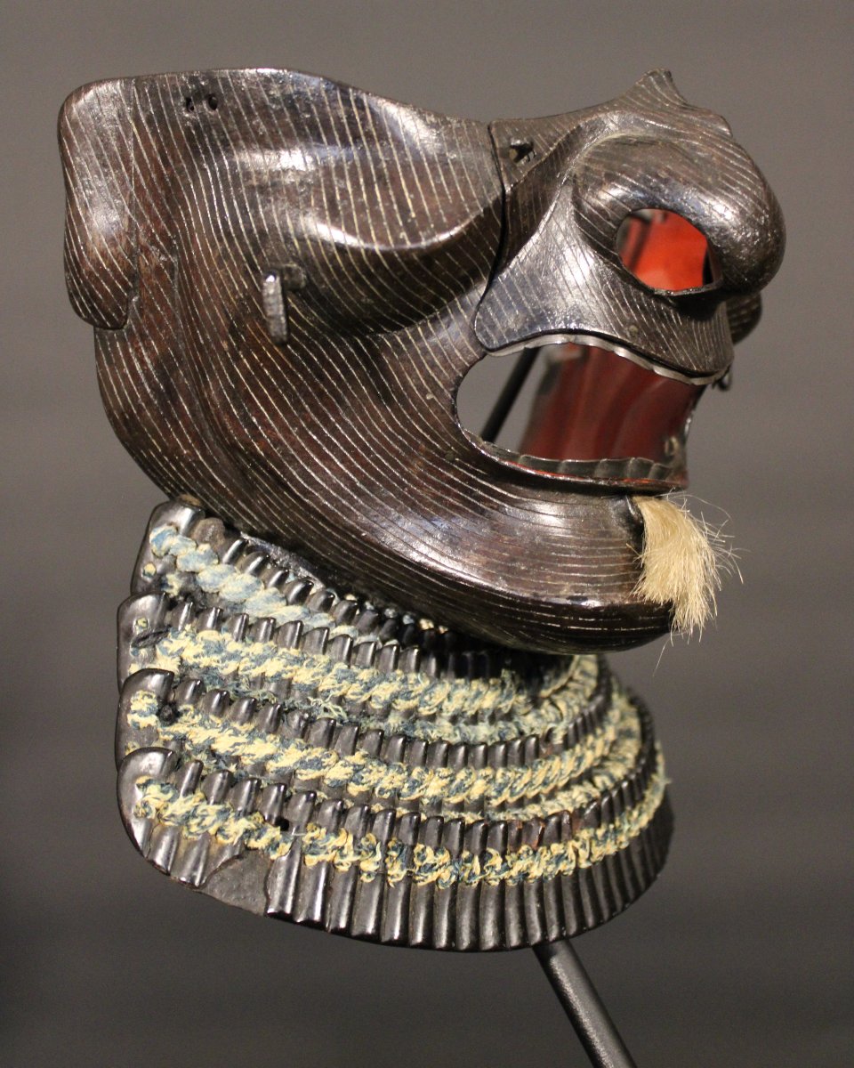Samurai Menpo Mask - Iwai