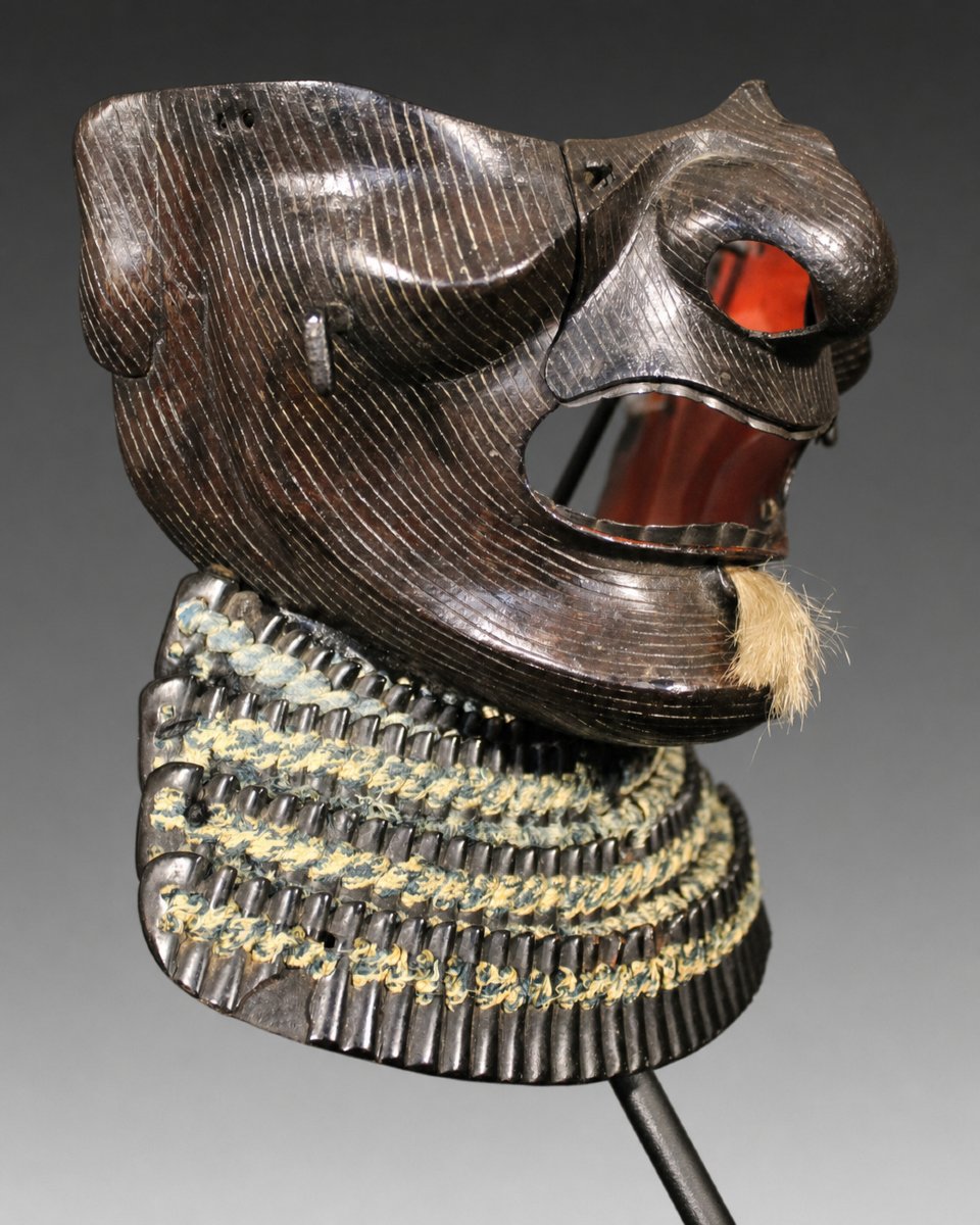 Samurai Menpo Mask - Iwai