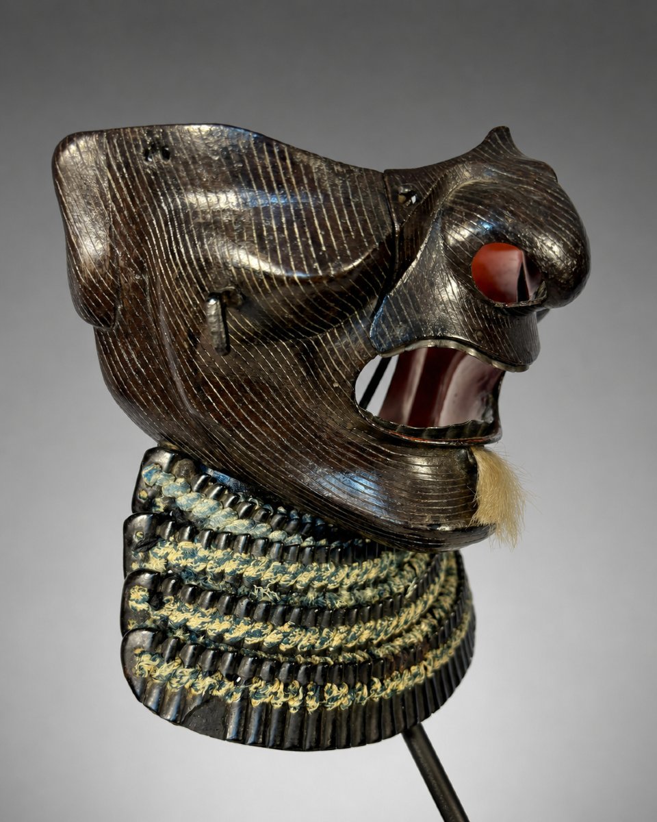 Samurai Menpo Mask - Iwai