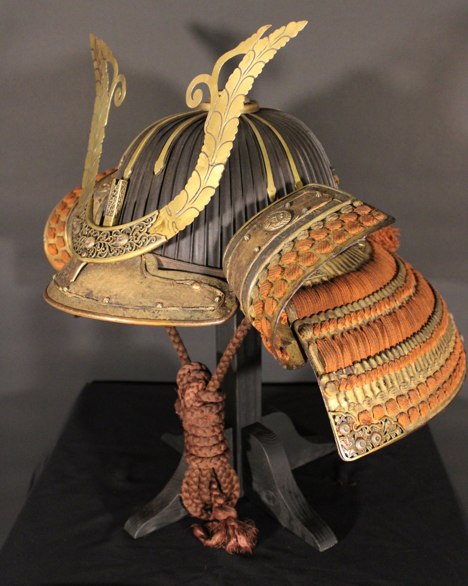  Suji Bachi Kabuto Kabuto - Myochin School , Edo-photo-3