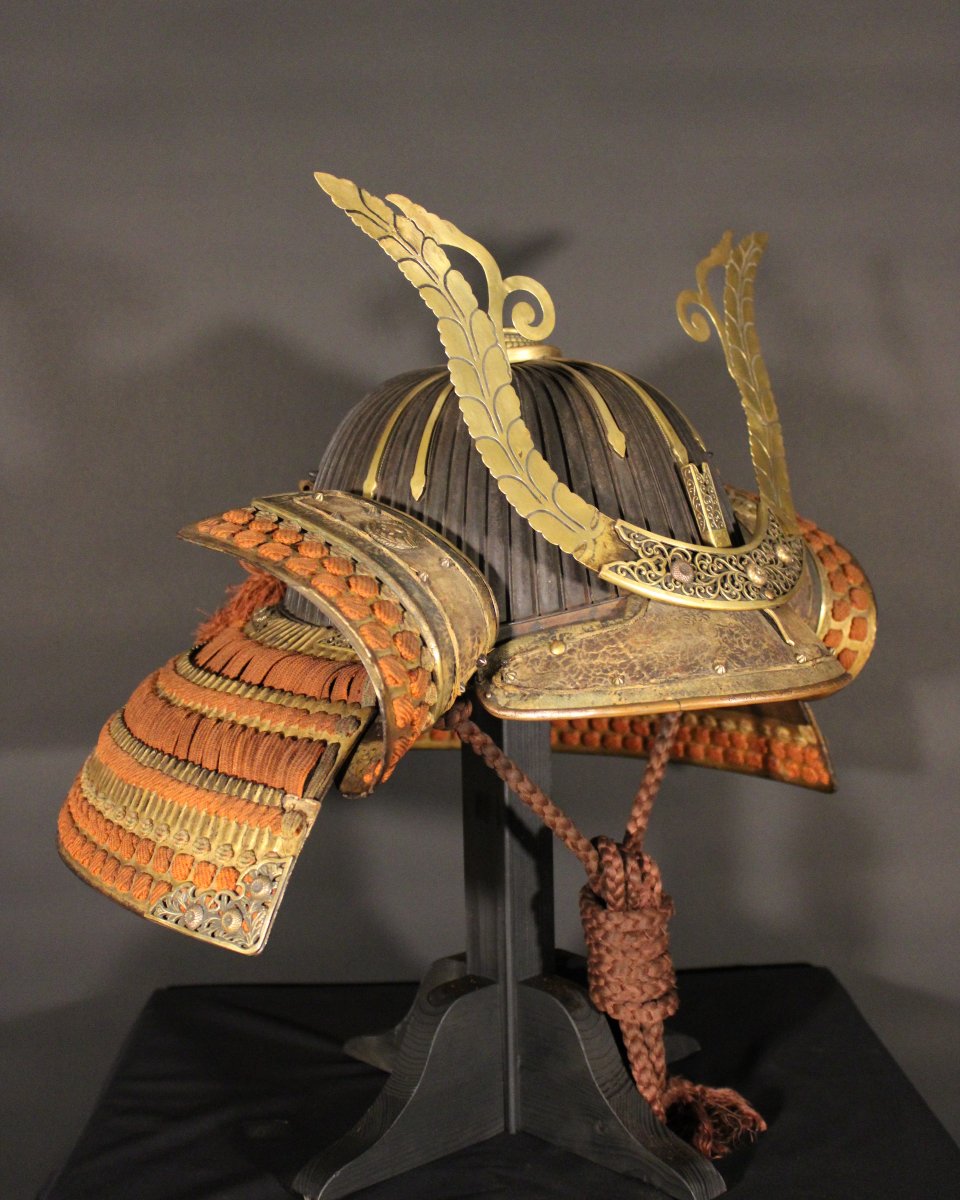  Suji Bachi Kabuto Kabuto - Myochin School , Edo