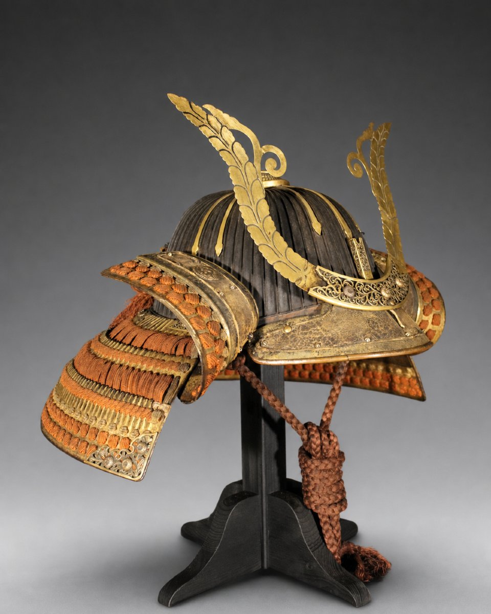  Suji Bachi Kabuto Kabuto - Myochin School , Edo