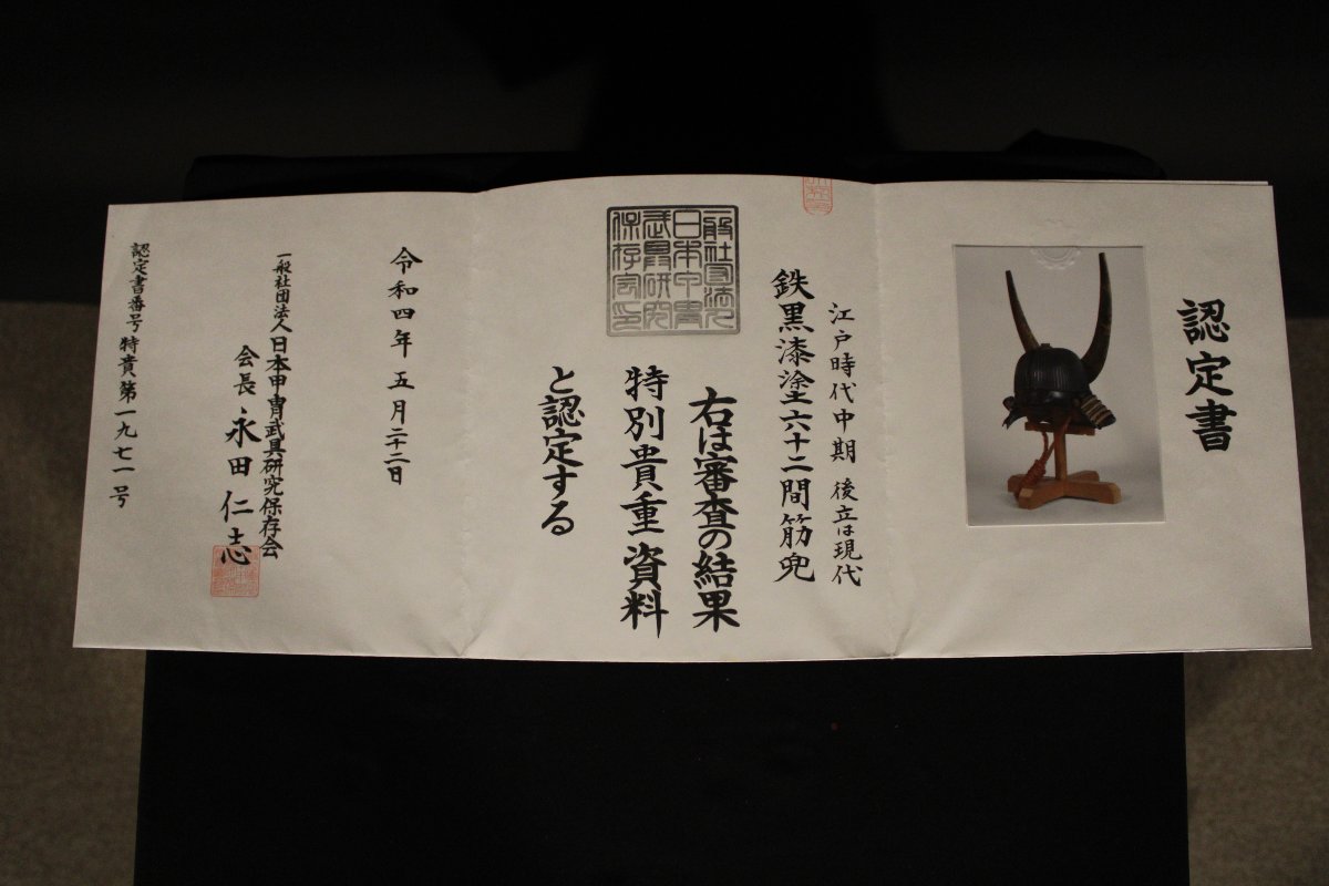 Suji Bachi Kabuto Kabuto - Nkbkhk Certificate-photo-7