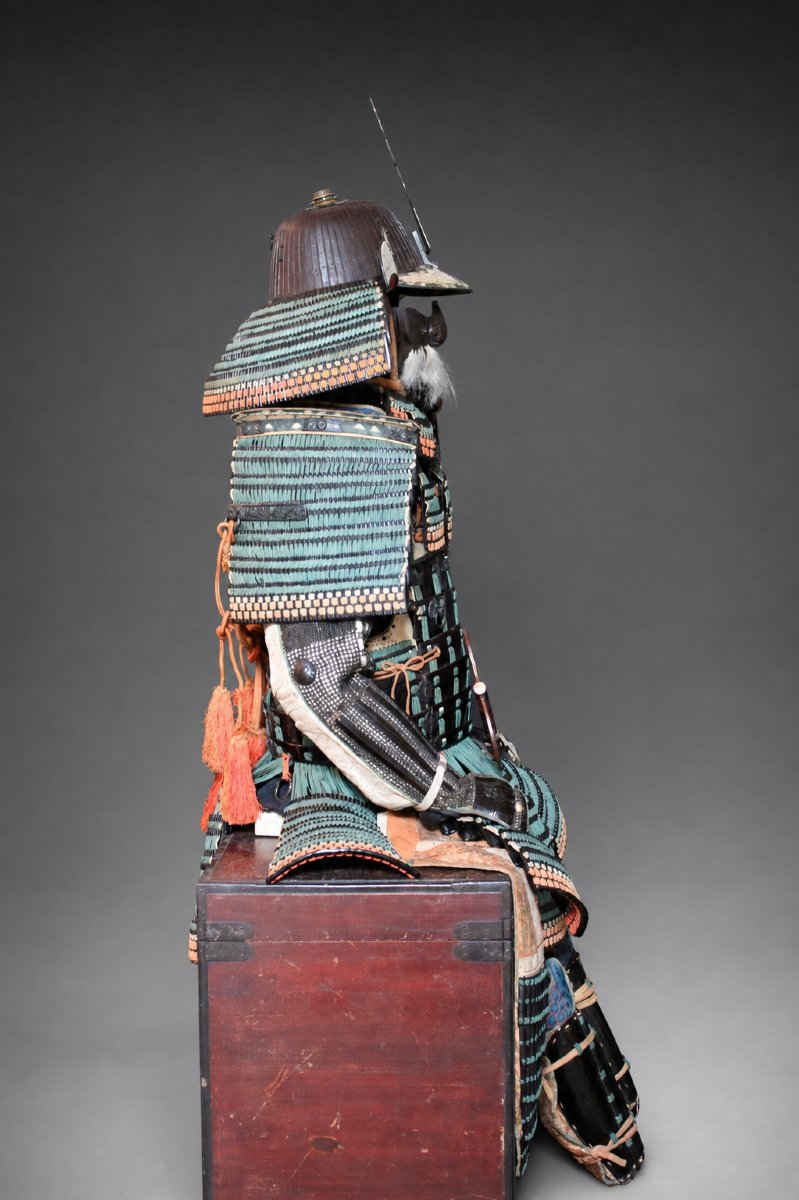 Yoroi Samurai Armor - Mogami Do Gusoku, Edo Period-photo-4