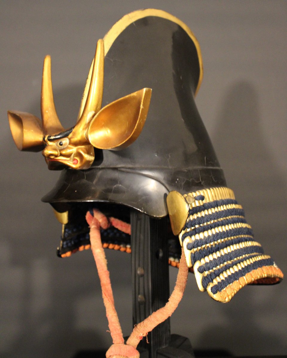 Samourai Kabuto - Eboshi, période Edo (1603 - 1868)-photo-3