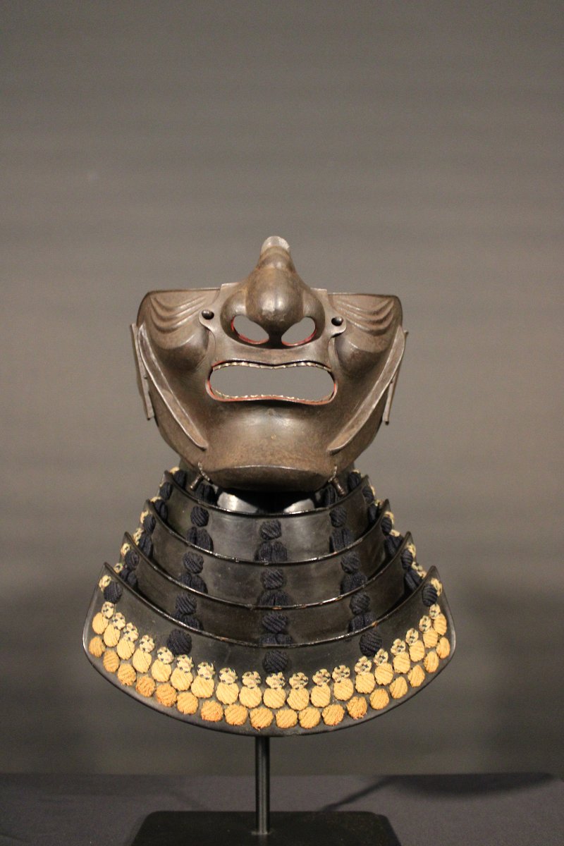 Suji Bachi Kabuto Saotome Ieharu With Ressei Menpo, Edo-photo-8