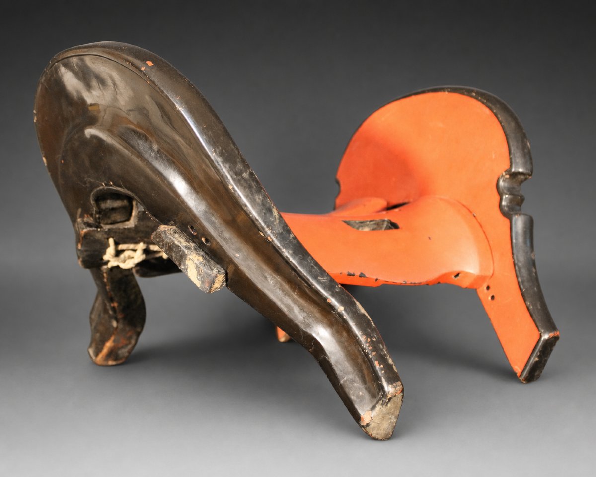 Samurai Saddle Kura, Juyo Certificate Nkbkhk (important Cultural Object) Muromachi Period-photo-4
