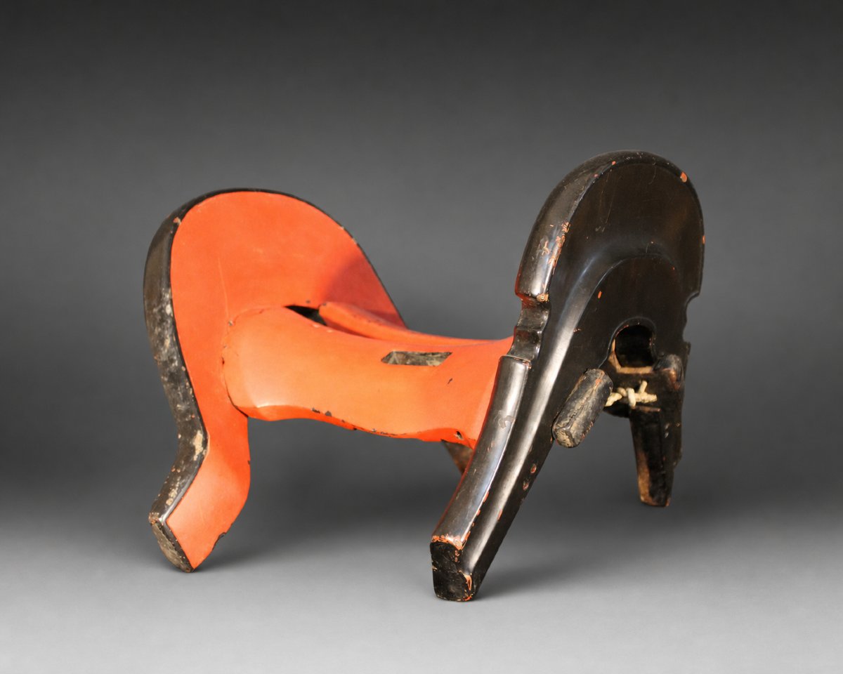 Samurai Saddle Kura, Juyo Certificate Nkbkhk (important Cultural Object) Muromachi Period-photo-2