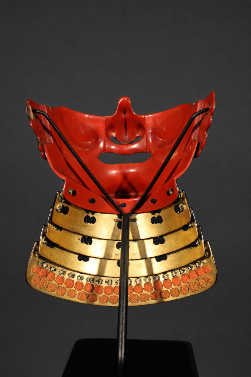 Samurai Menpo Ressei Mask, Edo Period-photo-5