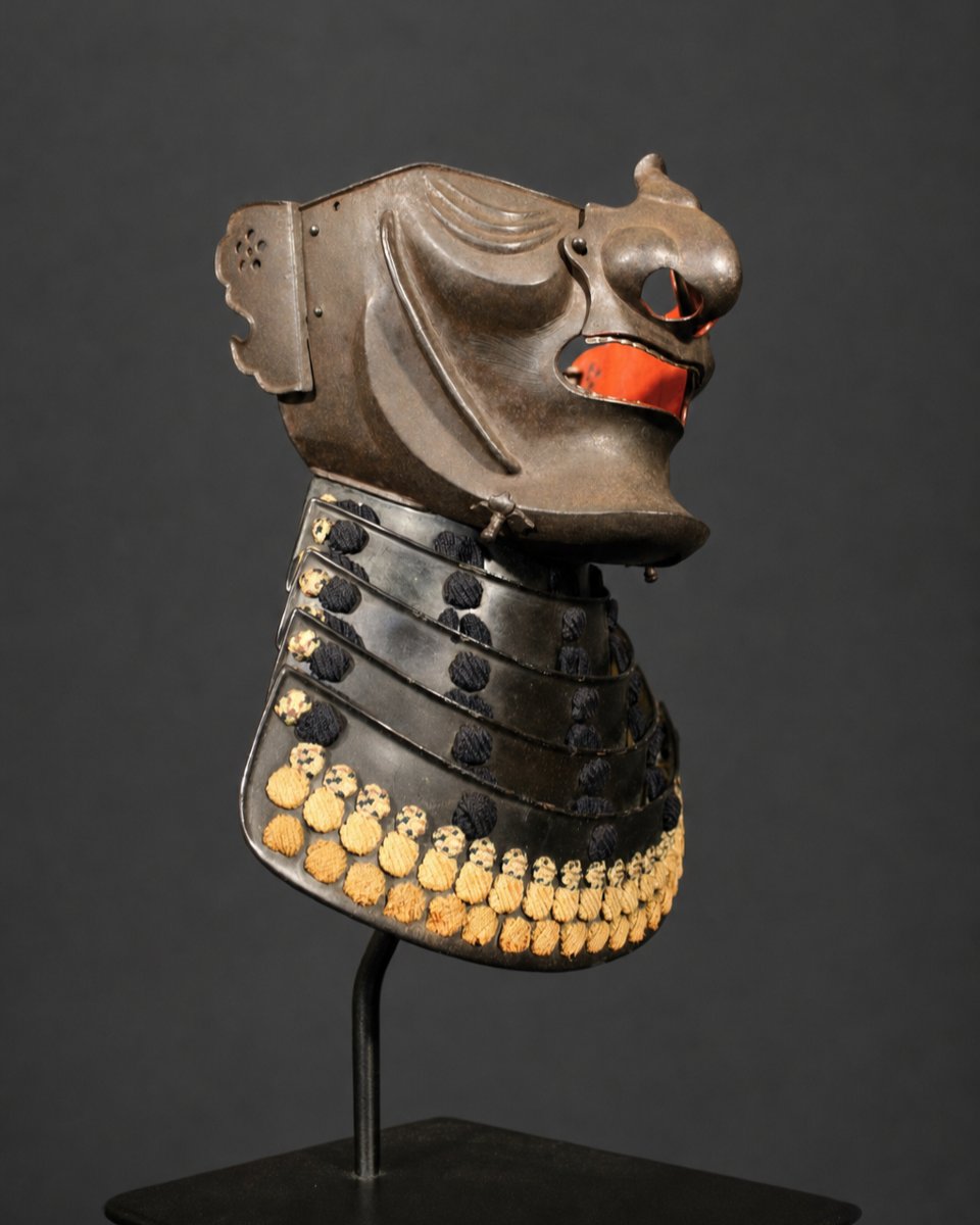 Samurai Menpo Ressei Mask, Edo Period