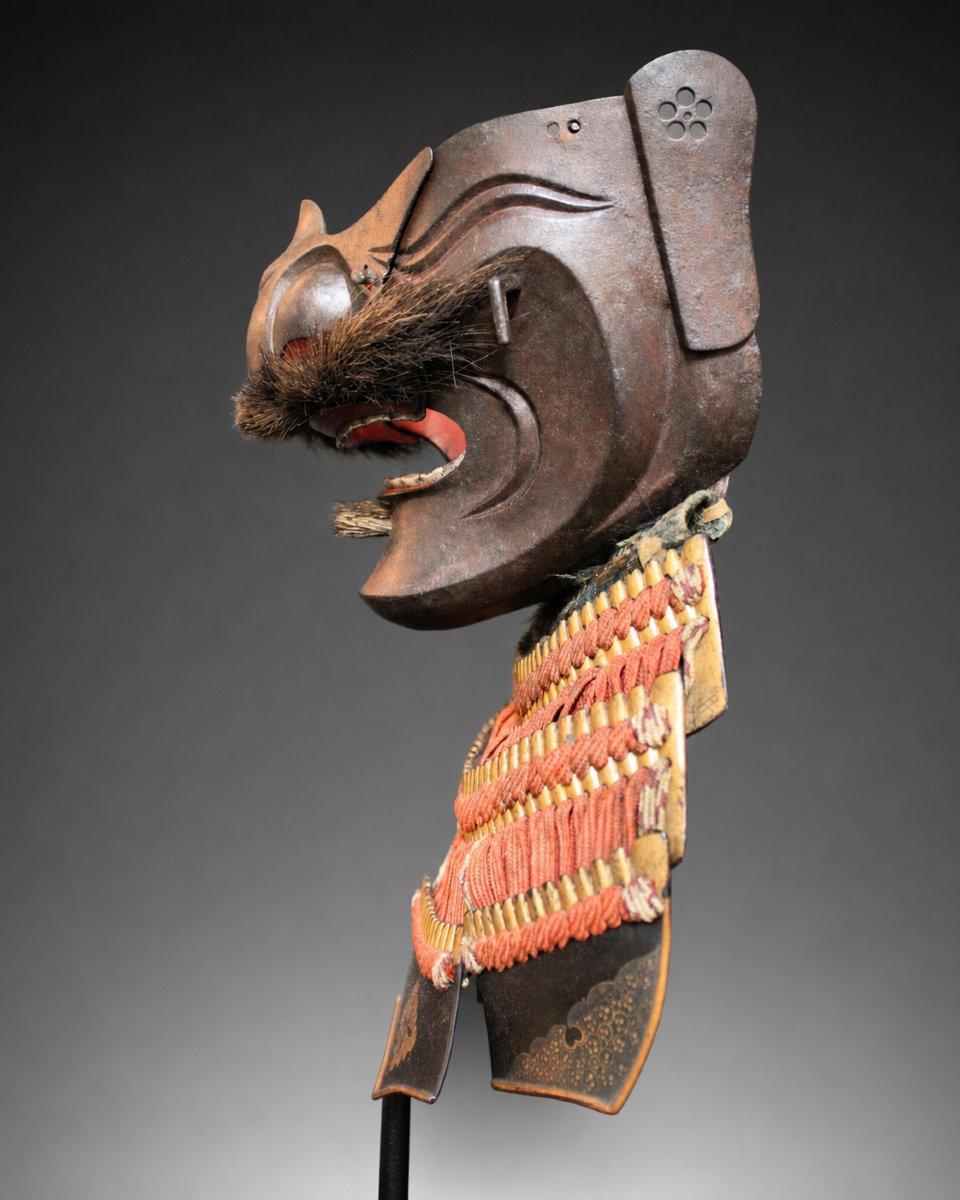 Ressei Menpo Samurai Mask, Edo Period-photo-4