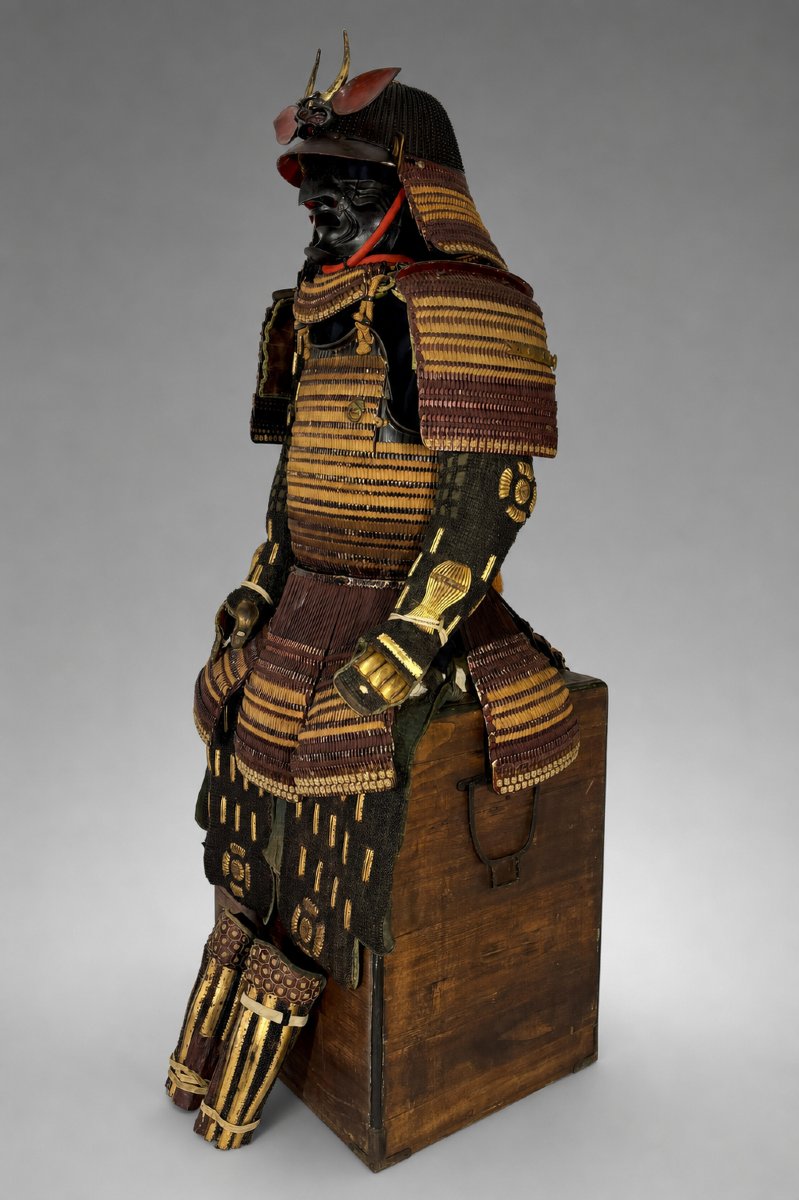 Yoroi Samurai Armor – Saotome Iesada, Byakudan-nuri, And A Rare Tengu Menpō-photo-2