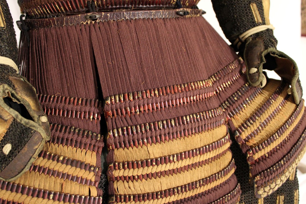 Yoroi Samurai Armor – Saotome Iesada, Byakudan-nuri, And A Rare Tengu Menpō-photo-8