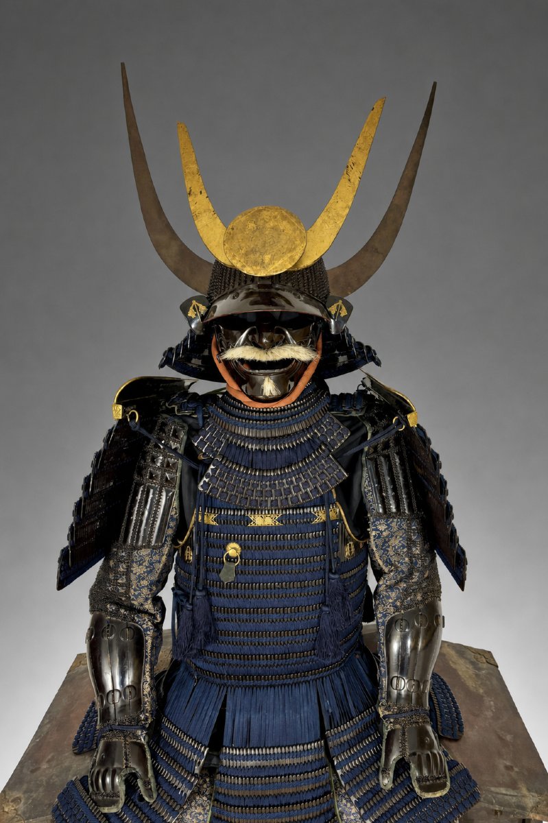 Yoroi Samurai Armor Belonging To A Daimyō Of The Kamei Clan, Jūyō Bunka Shiryō-photo-4