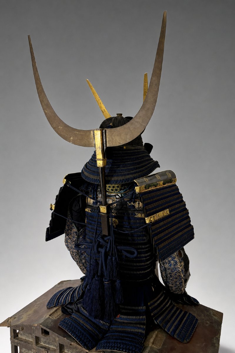 Yoroi Samurai Armor Belonging To A Daimyō Of The Kamei Clan, Jūyō Bunka Shiryō-photo-6