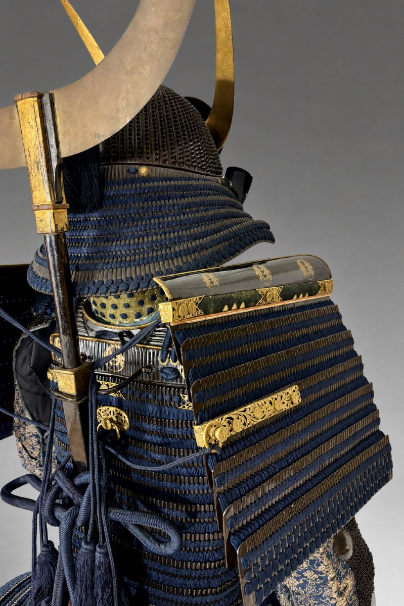 Yoroi Samurai Armor Belonging To A Daimyō Of The Kamei Clan, Jūyō Bunka Shiryō-photo-7