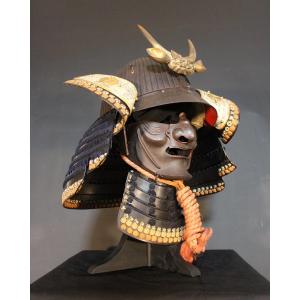 Suji Bachi KABUTO Saotome Ieharu avec Ressei Menpo, EDO