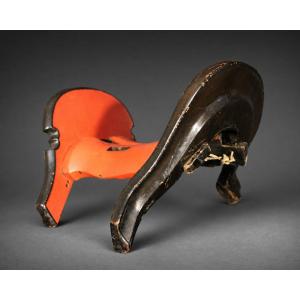 Selle de samouraï Kura, certificat Juyo NKBKHK (objet culturel important)  Période Muromachi