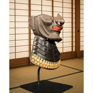 Samurai Menpo Ressei Mask, Edo Period